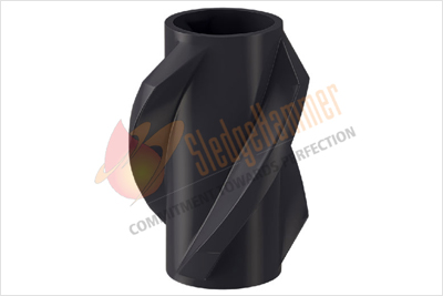 Aluminum Rotating Spiral Vane Centralizer